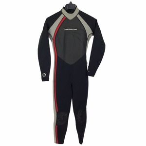 NeilPryde Women 10 / 38 Full Wetsuit Black Grey 2000 Series Waterwear Scuba Dive